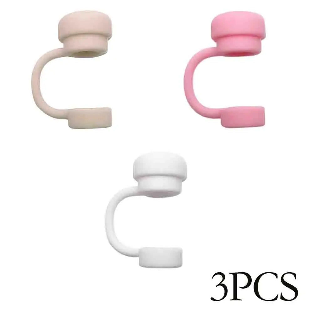 2026 Straw Covers Cap Reusable Silicone Straw Toppers For Stanley Cup Leak-Proof Dust Proof Straws Cover Tumbler Accessories