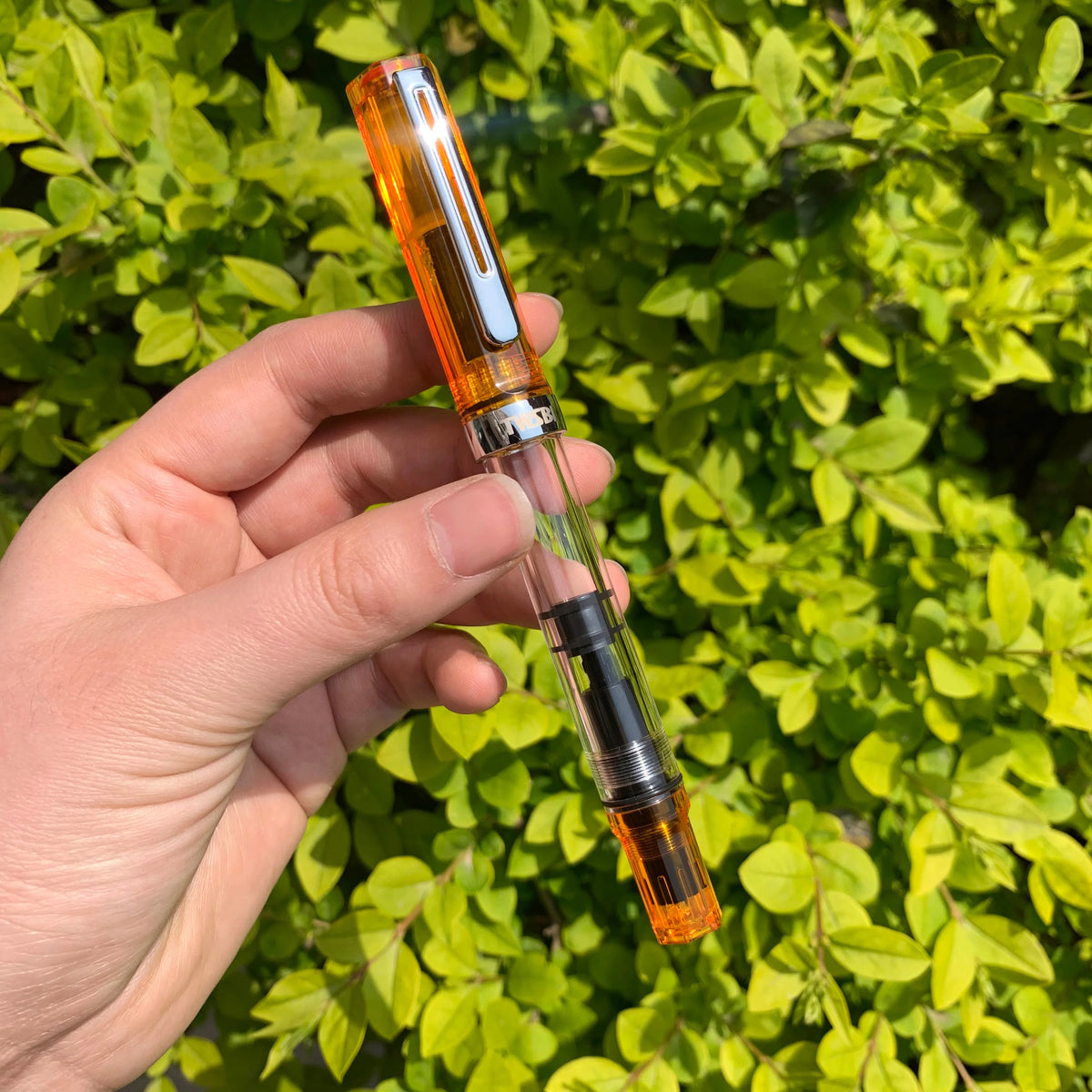 Original TWSBI ECO Piston Pen Transparent Resin Fountain Pen Holder Large Capacity Ink Storage Student Writing Business Gift