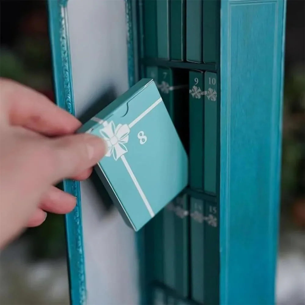 Mini Book Ornament Advent Calendar – 24 Tiny Books for Christmas Decor