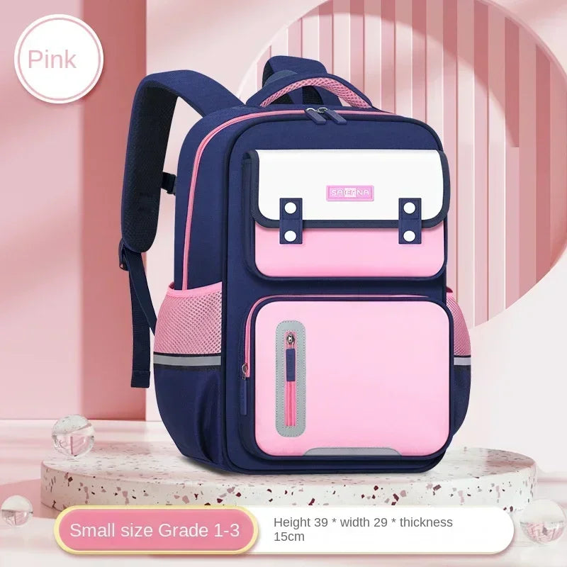 Childrens Schoolbag Fashion New Boys Girls Student Primary School Schoolbag Kids Waterproof Childrens Shoulder Bag Schoolbag