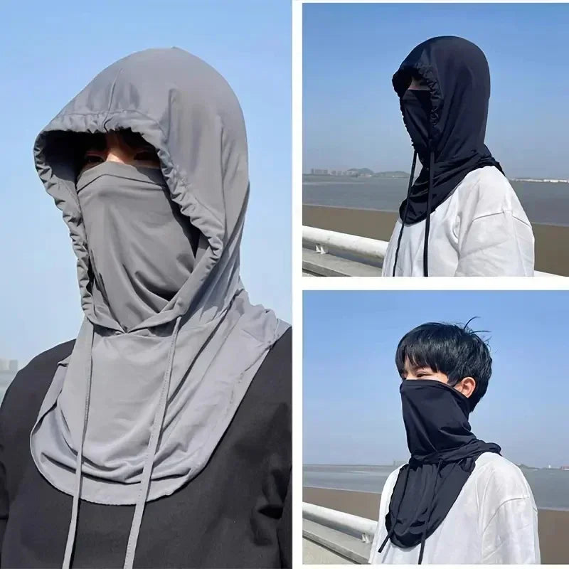 Summer 360 Degree Lightweight Cooling Hood Sun Protection Shroud Mask for Outdoor Activities Fishing Surfing Cycling Hiking