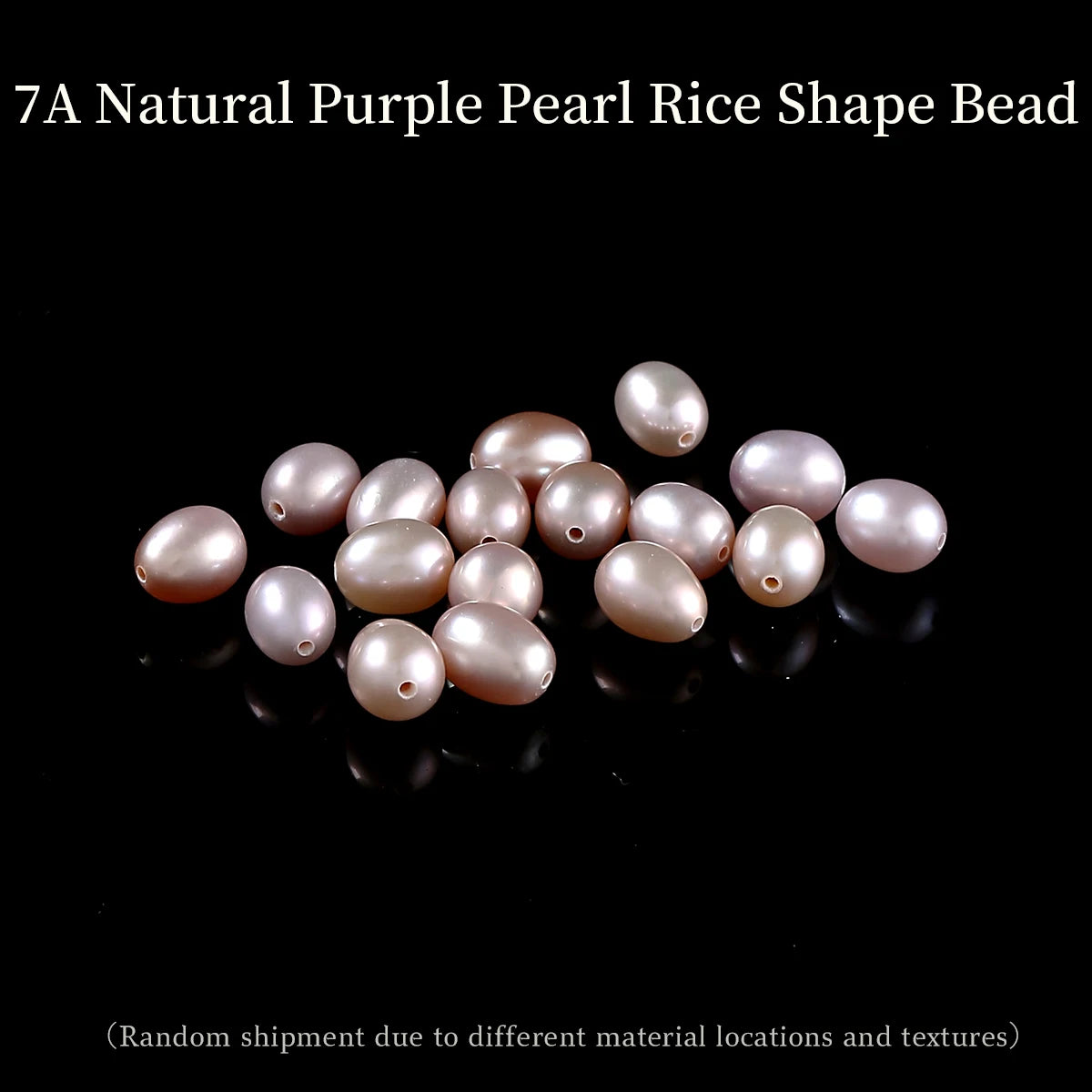 JD Premium Natural Freshwater Rice Pearl Single Loose Bead High Luster Polished Pearl for DIY Jewelry Making