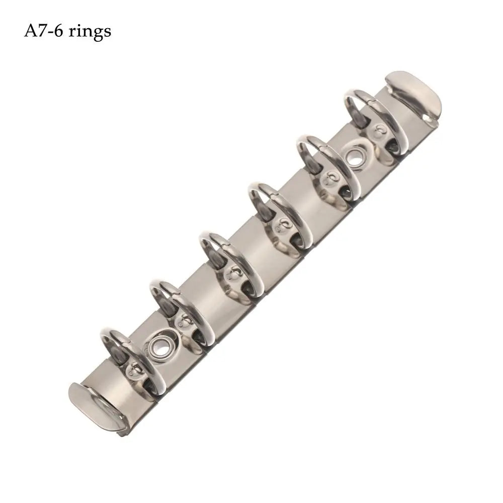 A4/B5/A5/A6/A7 Metal Spiral Rings Binder Clip Loose-leaf File Folder Clip Notebook Accessory Stationery