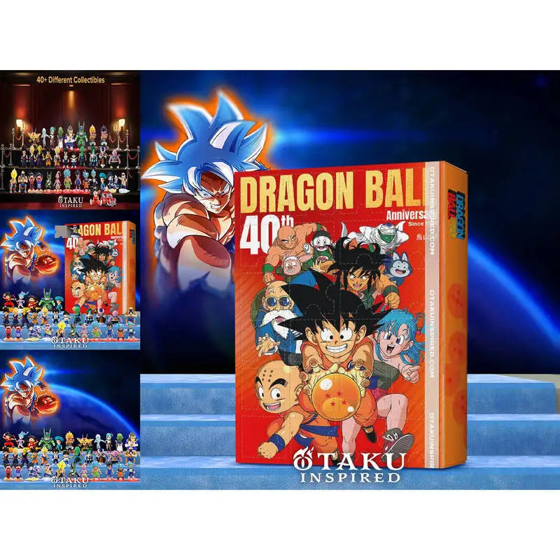 Dragon Ball 40th Anniversary Acrylic Advent Calendar – 24 Figure Blind Boxes