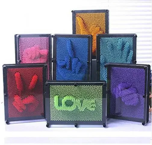 Educational 3D DIY Plastic Model Toy for Babies, Anti-Stress Fingerprint Hand Mold for Fun Learning Activities