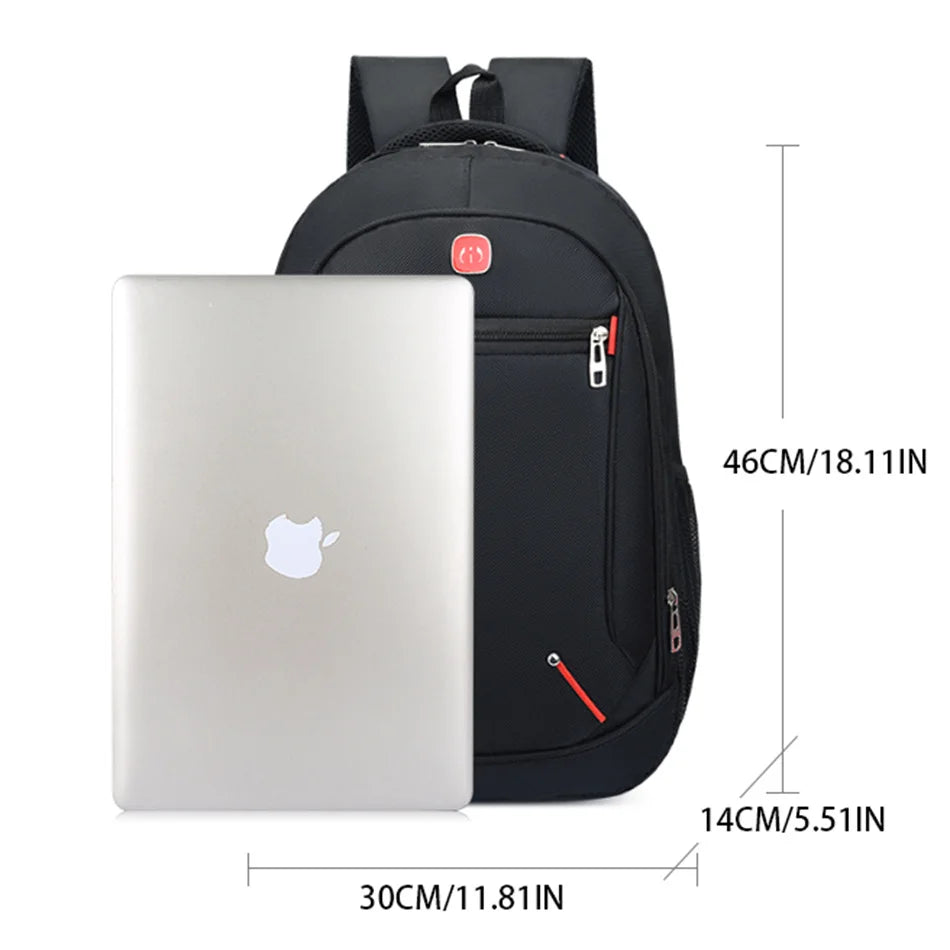 New Style Backpack for Men, Large Capacity Casual Backpack, Multi-Functional Business Trip Computer Bag, Medium to Large School Bag