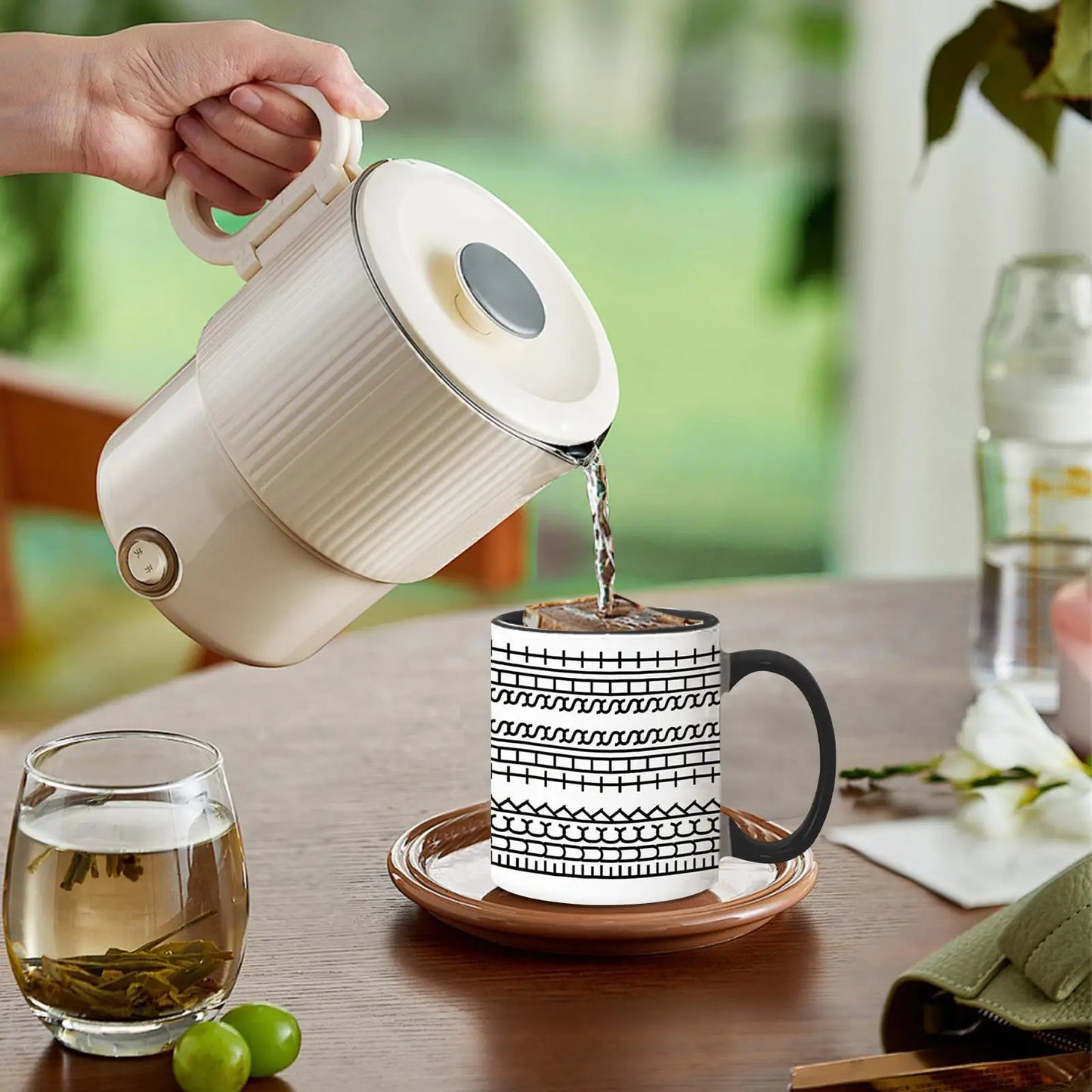Hide Message Coffee Mug Ceramic Chocolate Milk Cup Modern Coffee Lover Gift Kitchen Accessories Message Coffee Tumbler