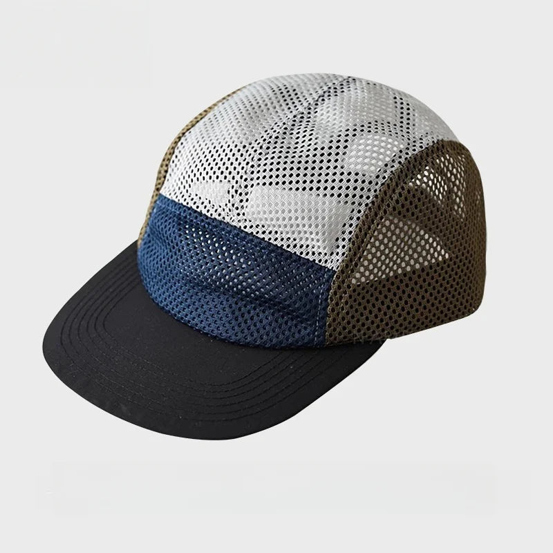 Summer Full Mesh Baseball Cap Quick Dry Breathable Sport Hat Deep 11cm Adjustable Cooling Running Hiking Sun Hats for Men Women