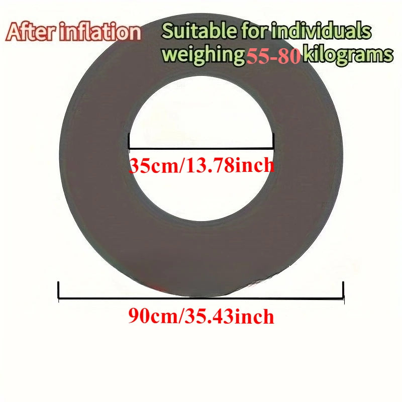 Swimming Ring Fruit Styling Adult Swimming Ring Summer Swimming Essential Supplies Beach Pool Floatation Ring Without Pump