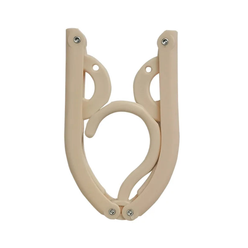 Portable Clothes Hanger Travel Hanger Folding Cloth Hanger Closet Organizer Hanger For Clothes Drying Rack Wardrobe Clothes Rack