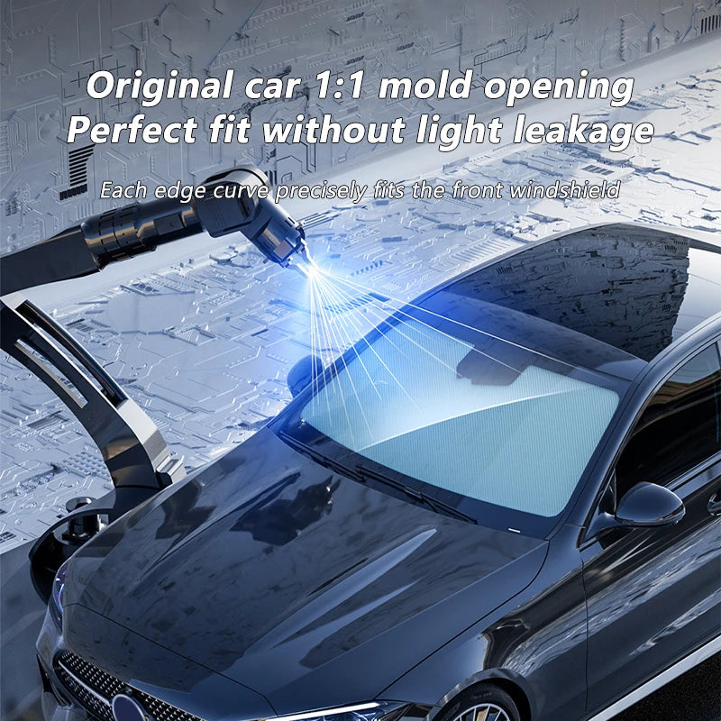 SEAMETAL Car Windshield Sunshade Summer Cooling Heat Shield Windscreen Sun/UV Protection Cover Universal for Sedan/Suv/Truck