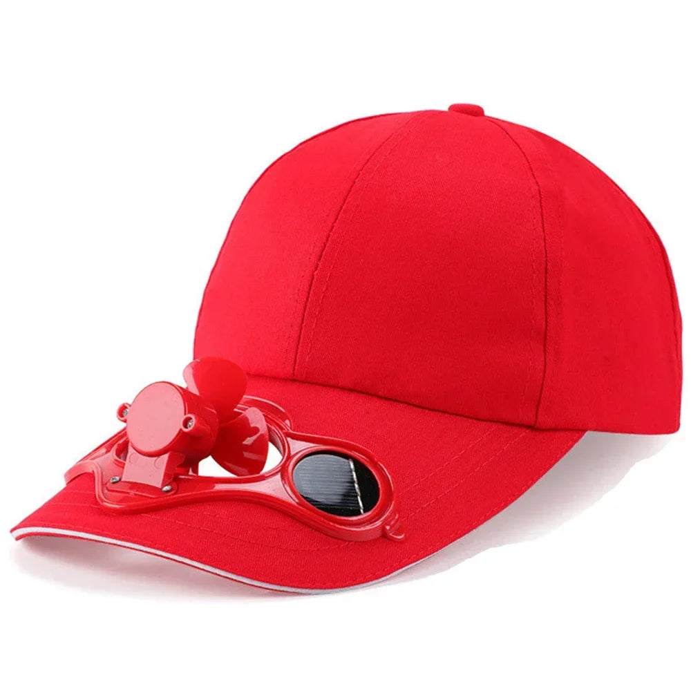 cap with fan Summer USB Charging Cooling Fan Baseball Cap Outdoor Golf Sunscreen 2 Speed Adjustable Peaked Hat Hiking cap fan