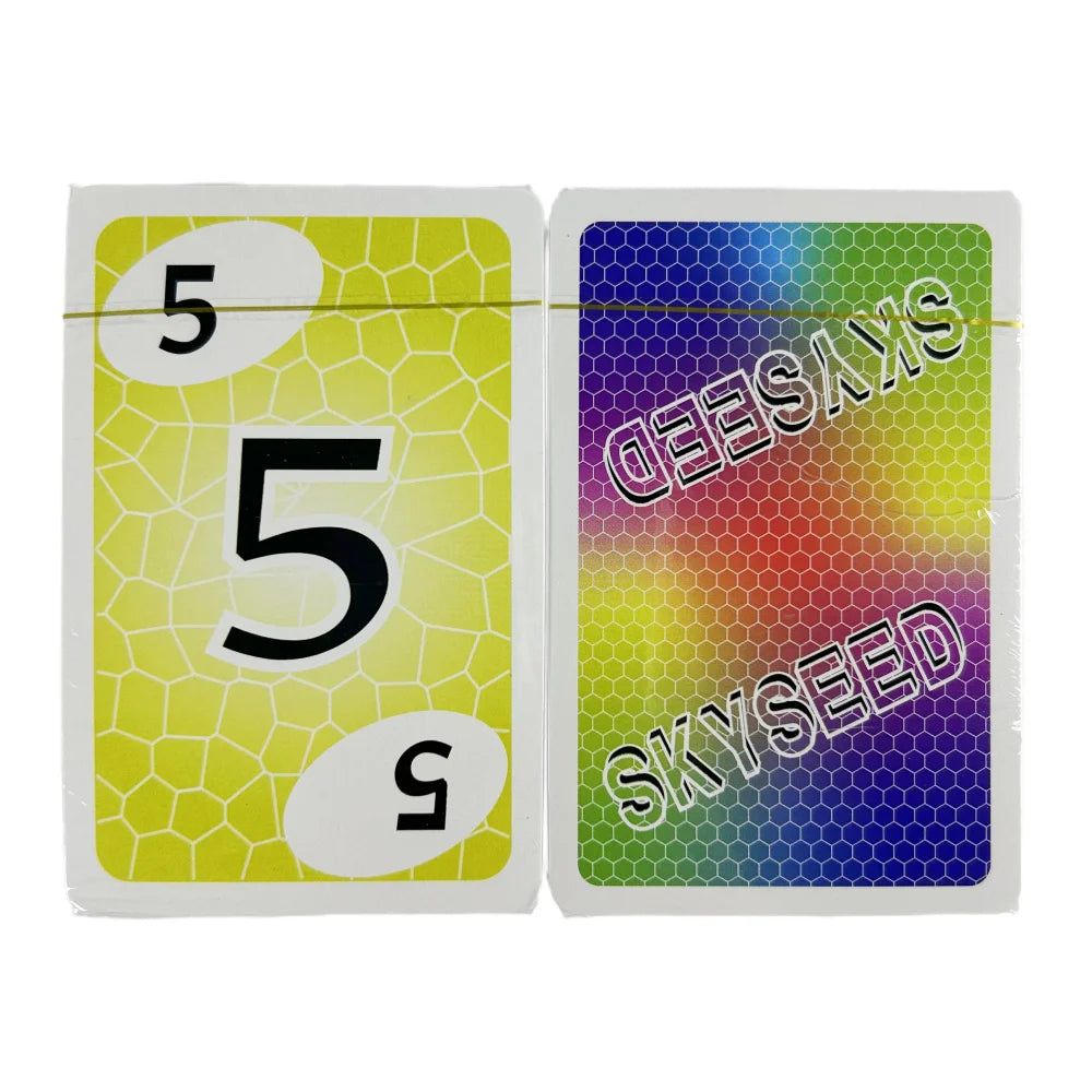 Skyseed Card Game 150 Playing Cards Board Game Deck Fun Exploration Action Edition Christmas and Halloween Gifts