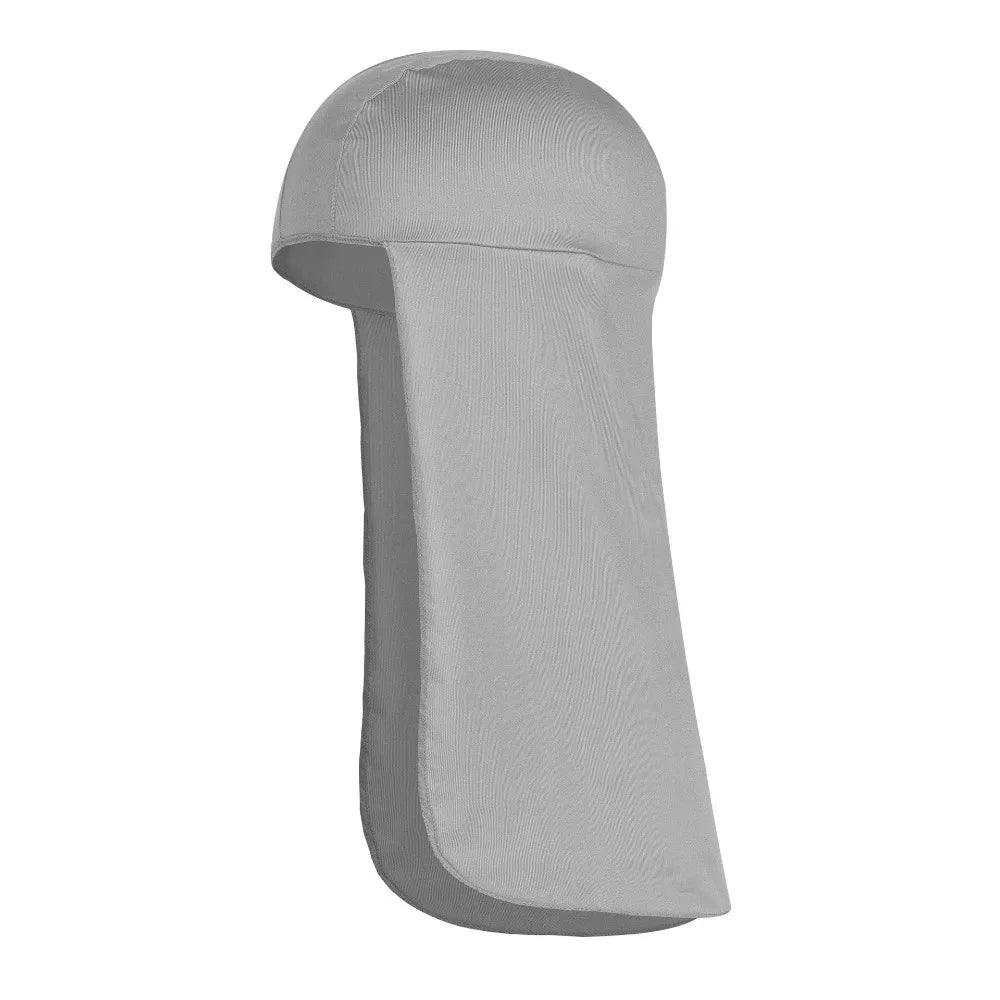 Elastic Sun Shade Hat Cooling Cap Neck Protector Sports Long Tail Riding Hiking Cap Hard Hat Lining