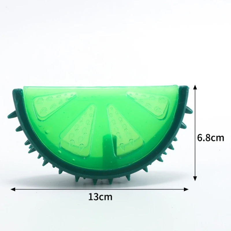 Dog Cooling Chew Toys Frozen Teething Toy for Puppies Summer Interactive Squeaky Toys Small and Medium Pet Treat Training Tools