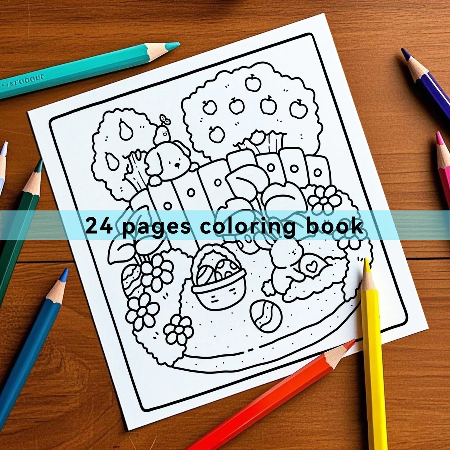 COZY CUTIES Cute & Comfy Coloring Book For Adults And Teens Kids Drawing Book Perfect Gift for Halloween Party and Birthday