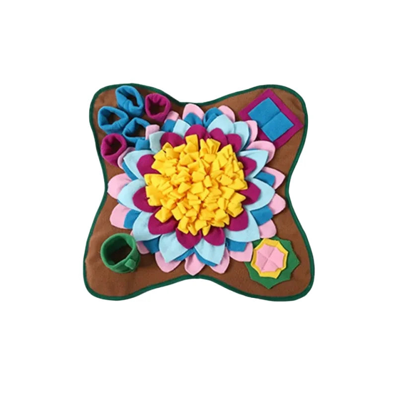 Good Pet Snuffle Mat for Dogs,Interactive Feed Puzzle for Boredom,Encourages Natural Foraging Skills