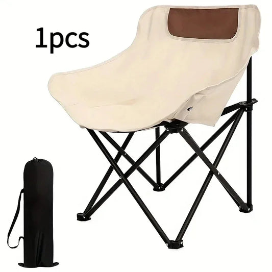Portable Folding Camping Chair, Ultra-Light Outdoor Seat for Fishing, Picnic, Hiking, Travel & Camping, Comfortable Portable