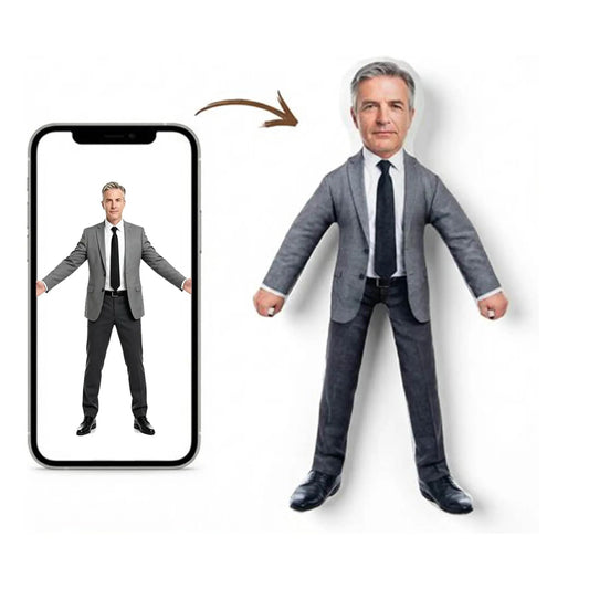 Custom Photo Doll Wacky Bendy Personalized Idol Fans Make Friend into a Posing Plushie Flexible Figure Prank Gifts