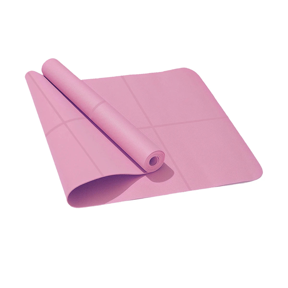 Yoga Mat Pilates Fitness Mat 3/4/6mm Thicknes Non Slip Yoga Cushion Travel Fitness Exercise Pad for Women Home Gym Floor Workout
