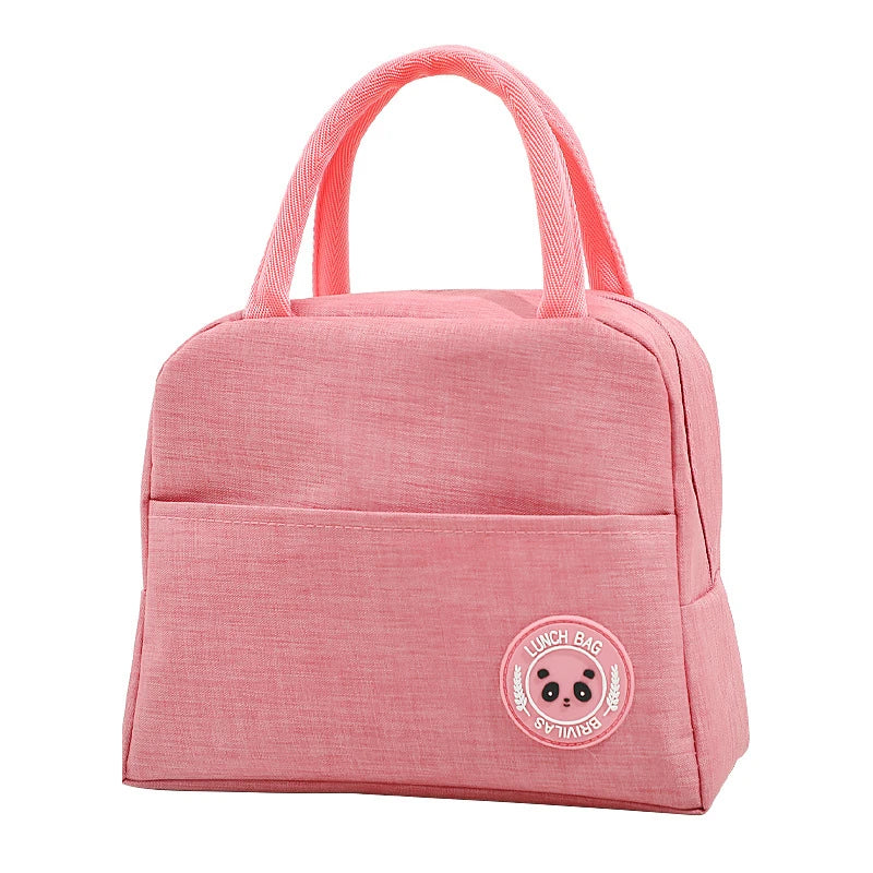 6L Kids Small Portable Thermal Lunch Bag Food Box Durable Waterproof Cooler Ice Insulated Case Cartoon Dinner Bag For Students