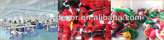 180cm Inflatable Reindeer Pull Sled with Penguin on Gift Bags and Santa Claus for Festive Christmas Decoration