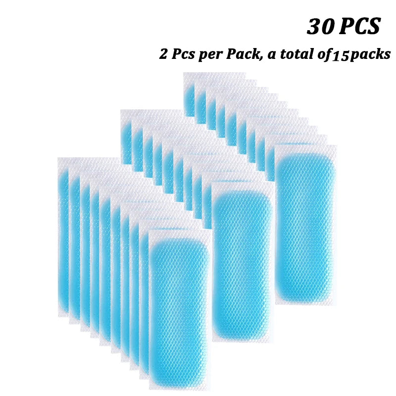Summer Ice Cool Patch  Adults Hot Reducer Stickers Instant Relief Cooling Patch for Sports Travel Camping Hiking Walking