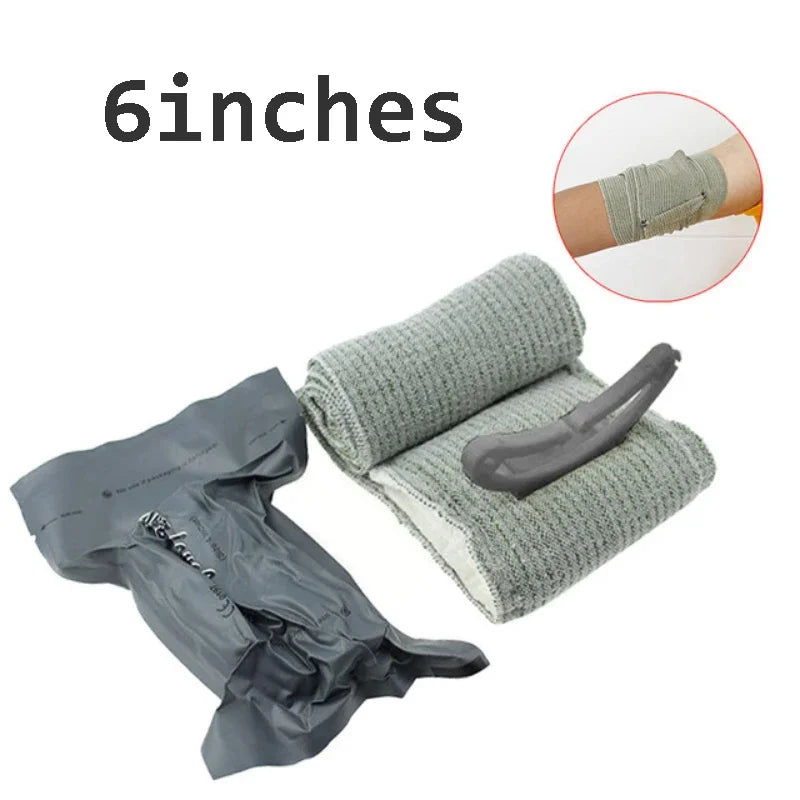 Bandage Trauma Kit Emergency Compression Bandage Tourniquet Medical Dressing Sterile Roll Bandage Trauma First Aid Hot