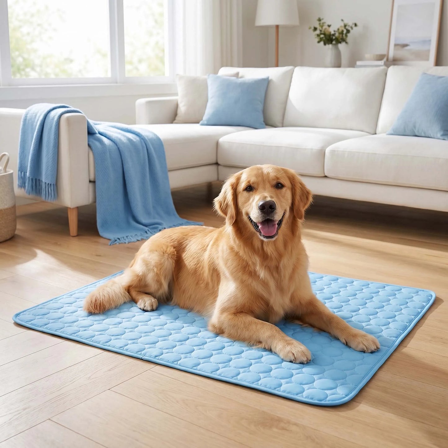 Dogs Self Cooling Mat Pet Cat Cooling Mat And Sleeping Pad For Pets Summer Cool Pads Blanket Washable Ice Silk Breathable Mat