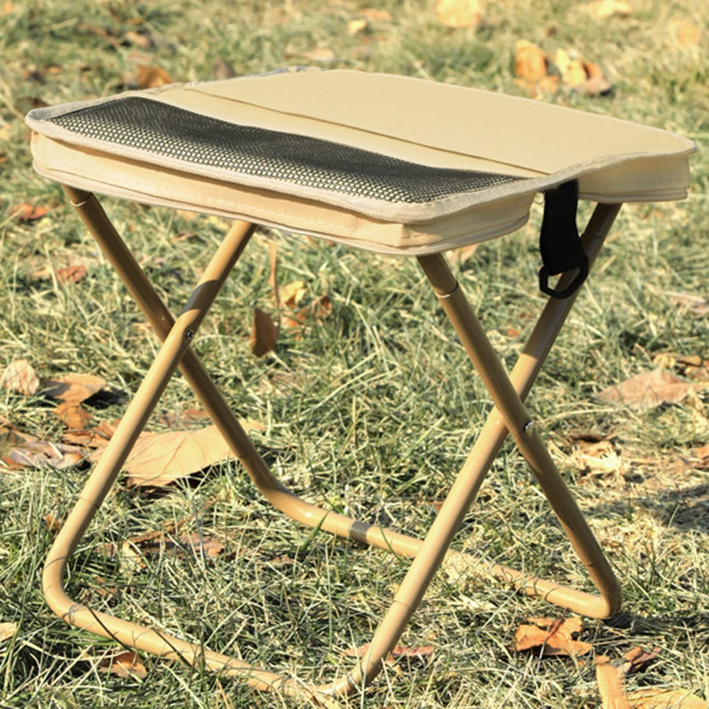의자 Foldable Backpack Stool Portable Folding Stool With Carry Bag Lightweight Mini Easy Carry Outdoor Chair For Travel Picnics