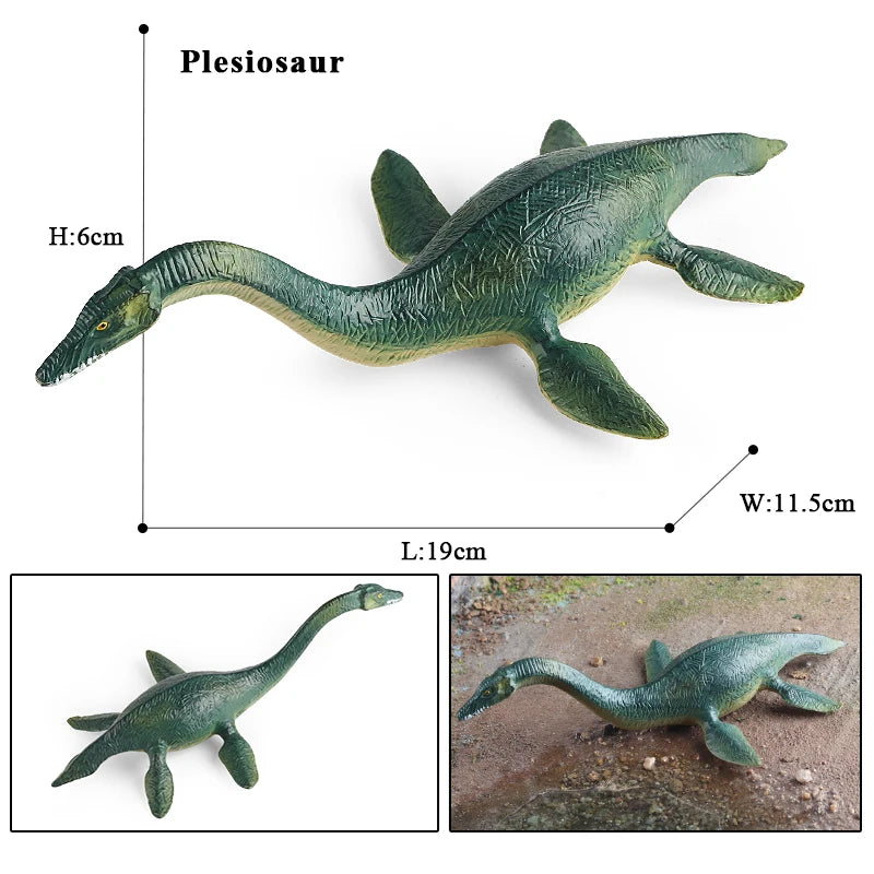 Oenux Jurassic Dinosaur Figurines T-Rex Velociraptor Spinosaurus Dilophosaurus Animal Model Action Figures Collection Kid Toy