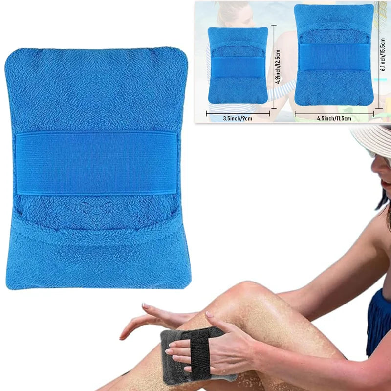 Summer beach sand remover soft sand eraser, adult and child sandbag remover, essential item for beach outdoor vacation camping