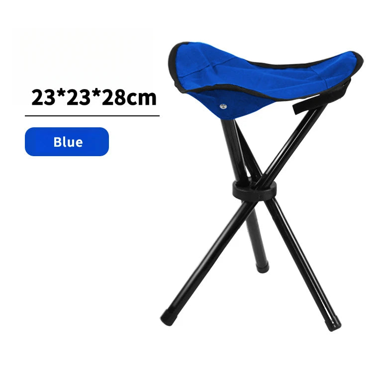 Multifunctional Folding Triangle Stool | Portable Outdoor Fishing Camping Bench