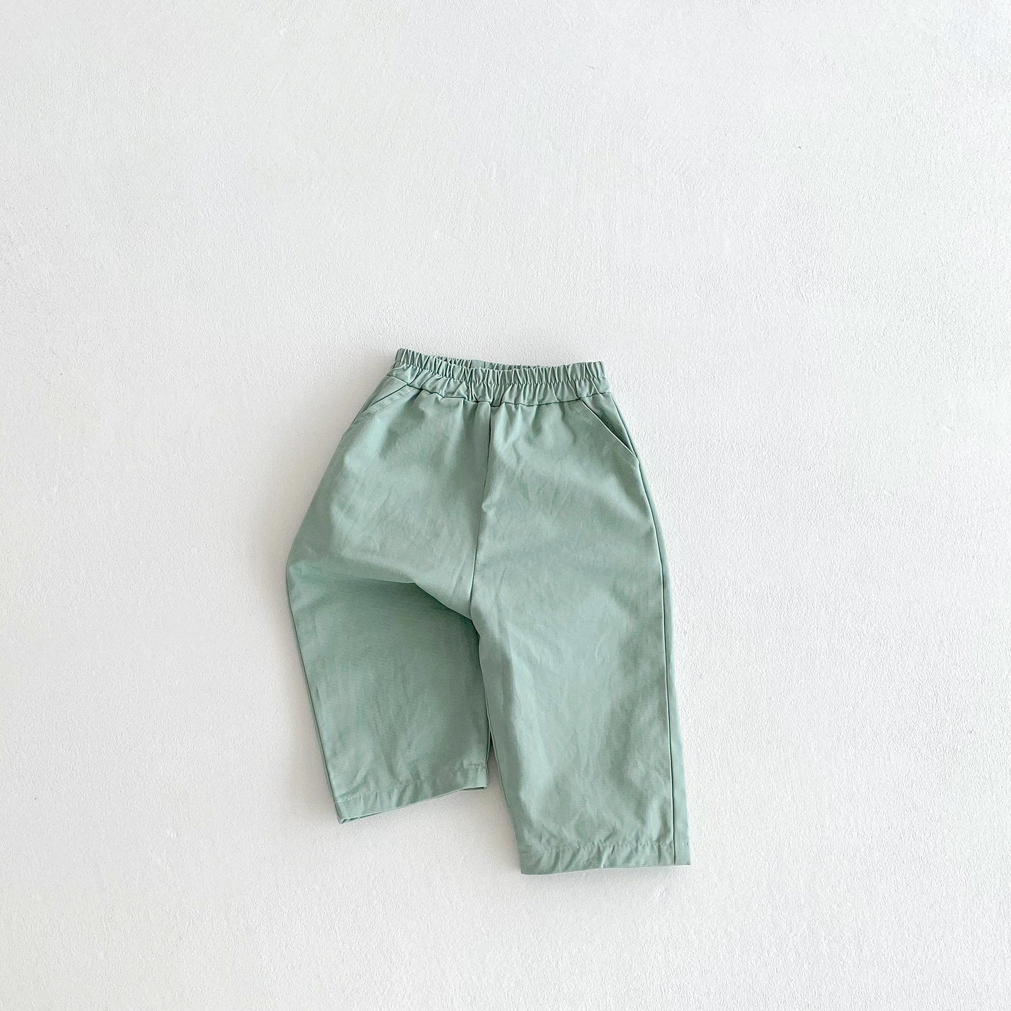 Children's Pants Baby Boys Pants Spring Summer Toddler Girls Legging Pocket Boy's Trousers Elastic Waist Casual Pants 0-6 Yrs
