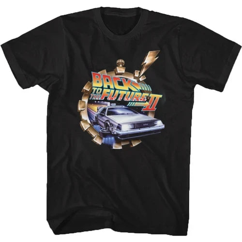 Back To The Future Vintage Car GRAPHIC T Shirt for Men Camiseta Summer Short Sleeve T Shirts Back To Future Tee Tops Streetwear