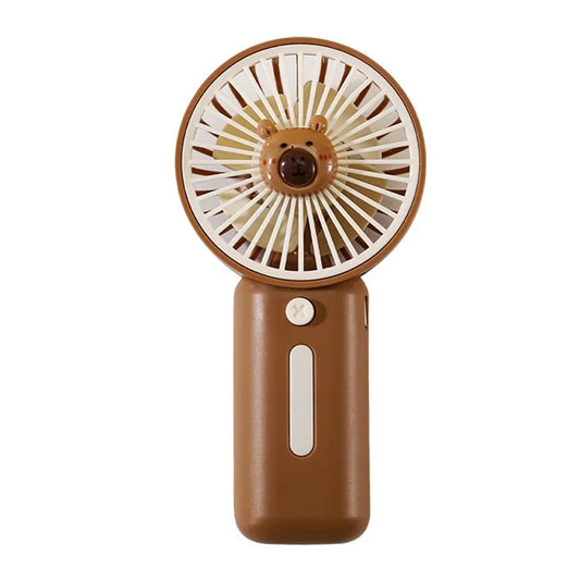 New Mini Fan with High Wind Power, Portable Handheld Fan, USB Charging, 3-speed Wind Speed, Summer Cooling