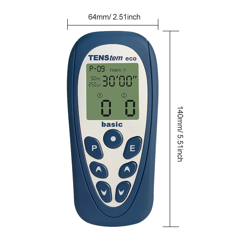 Tens Unit Muscle Stimulator 16 Massage Mode Tens EMS Machine Device Touchscreen Massager Intensity Deep Tissue Shoulder Pain Rel