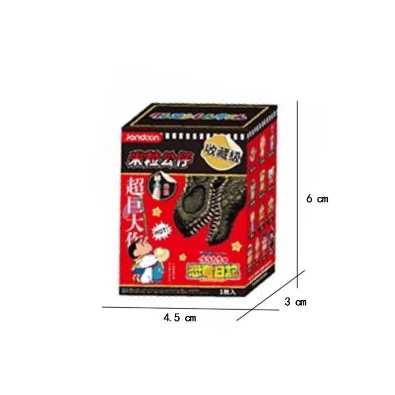 Crayon Shin-Chan Anime Figures Creative Peripheral Dinosaur Diary Baby Rice Grains Doll Model Blind Boxs Toys Children's Gifts