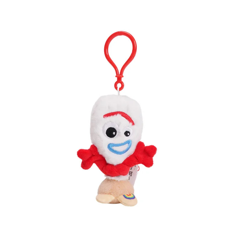 Disney Toy Story Classic Anime Small Pendants Plush Keychains School Bag Pendant Plush Christmas Birthday Gifts For Kids