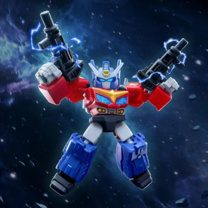 Blokees Transformers Defender Version 8 Battle Stars Collectible Blind Box Star Optimus Prime Super Megatron Action Figure Model