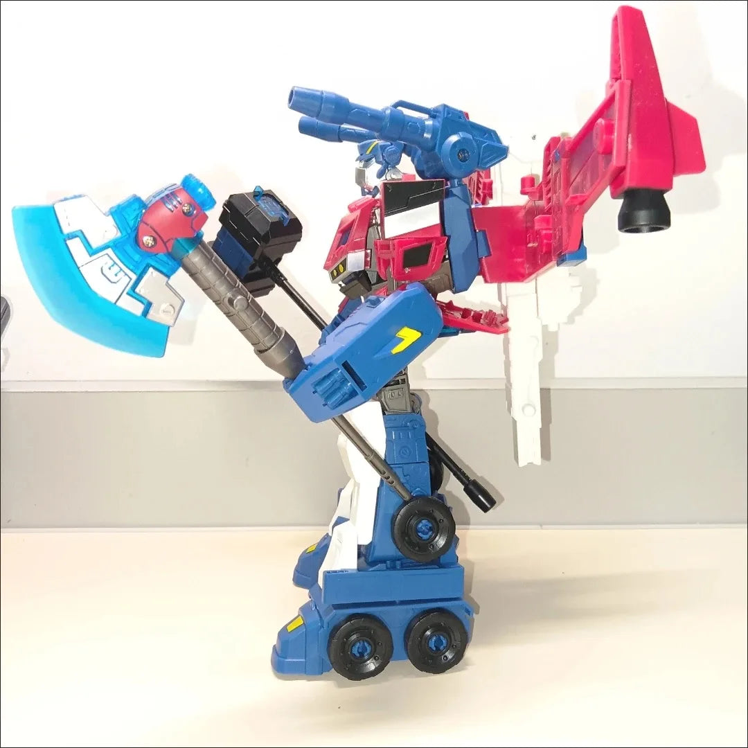 BAIWEI Transformation TW-1036 TW1036 Animated 08 RepairTeam Captain OP Fire Truck Action Figure Model Doll Christmas Gift