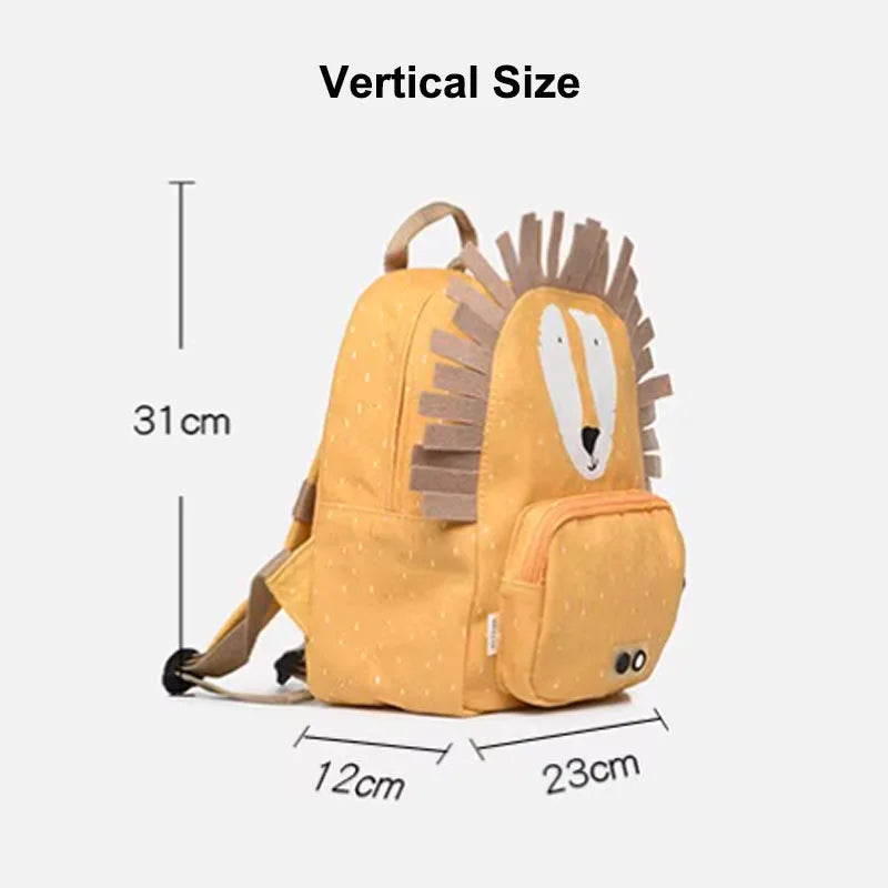 2025 New Model Animal Cartoon Childrens Backpack Cute Design Lightweigh School Bag Boys Girls Toddler Kindergarten Kids Backpack