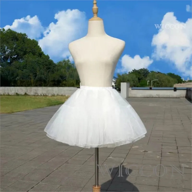 Puella Magi Madoka Magica Cosplay Costume Wig Petticoat Shoes Kaname Madoka Pink Short Ball Dress Halloween Party Uniform Outfit
