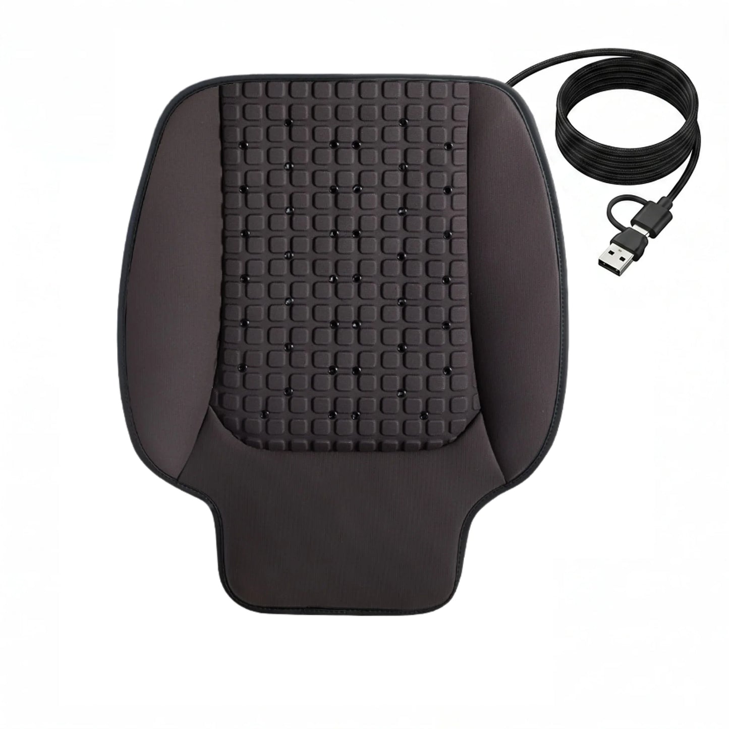Gel Cooling Car Chair Seat Cushion Fan Summer Cool Pad Auto Sensor Cooling Mat Ventilation Cushion USB  Air-conditioning Seat
