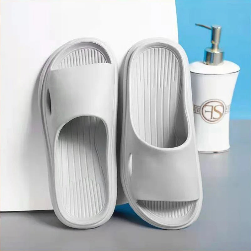 Non Slip Slides Lightweight Open Toe Quick Dry Slippers For Indoor Outdoor Bathroom Beach Summer Indoor Outdoor Eva Slippers