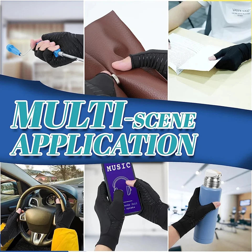 Wrist Support Arthritis Gloves Magnetic Anti Health Compression Therapy Gloves Rheumatoid Hand Pain Wrist Rest Safety Gloves