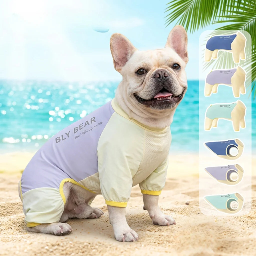 Dog Cooling Clothes  Vest UV Sun Protection Breathable Mesh Jacket, Small Medium  Dogs, Summer Wear Outdoor Cooling Suits