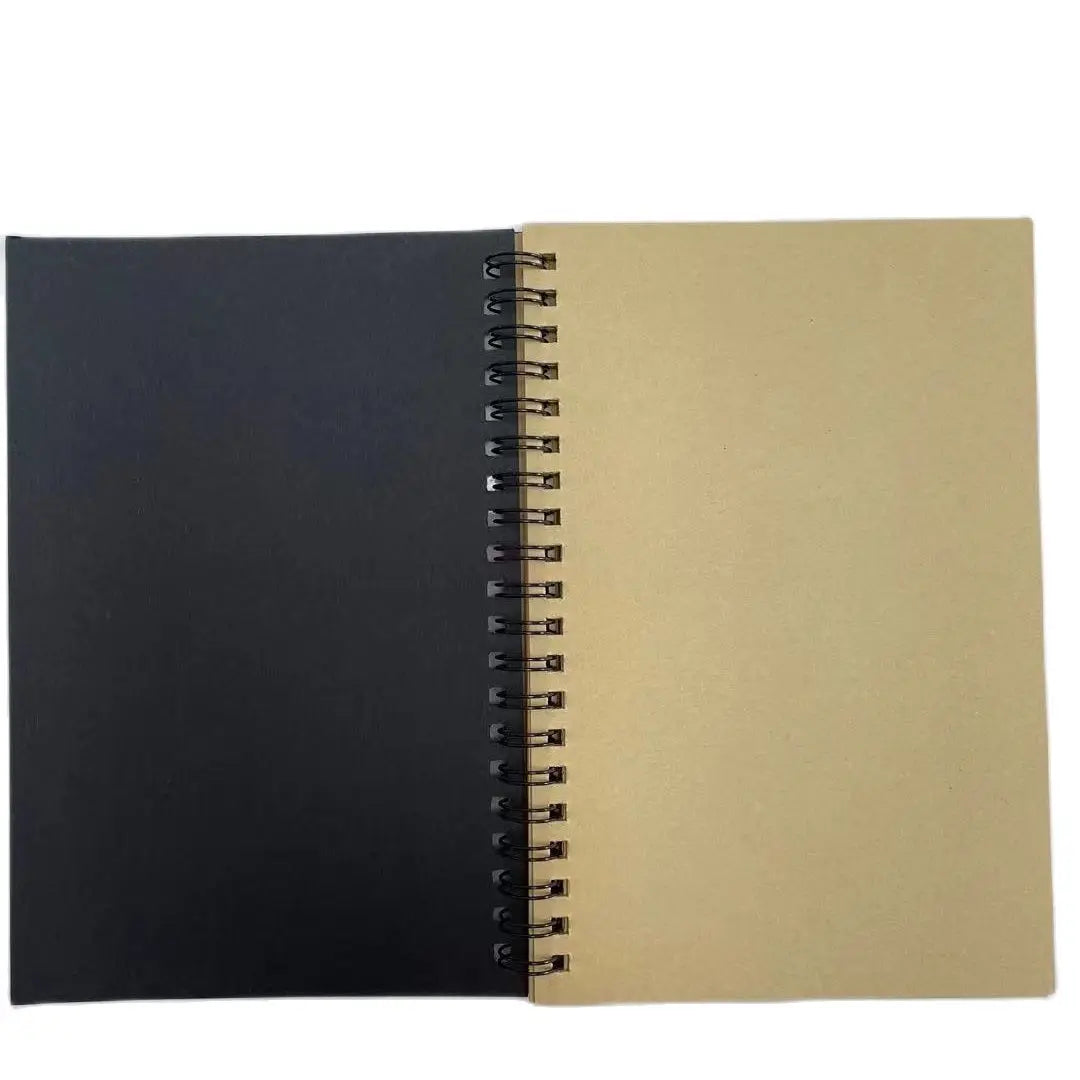 New Arrival White/Kraft Paper Inner Page Notebook Art Students Sketch Book Office Memo Children Graffiti School Stationery
