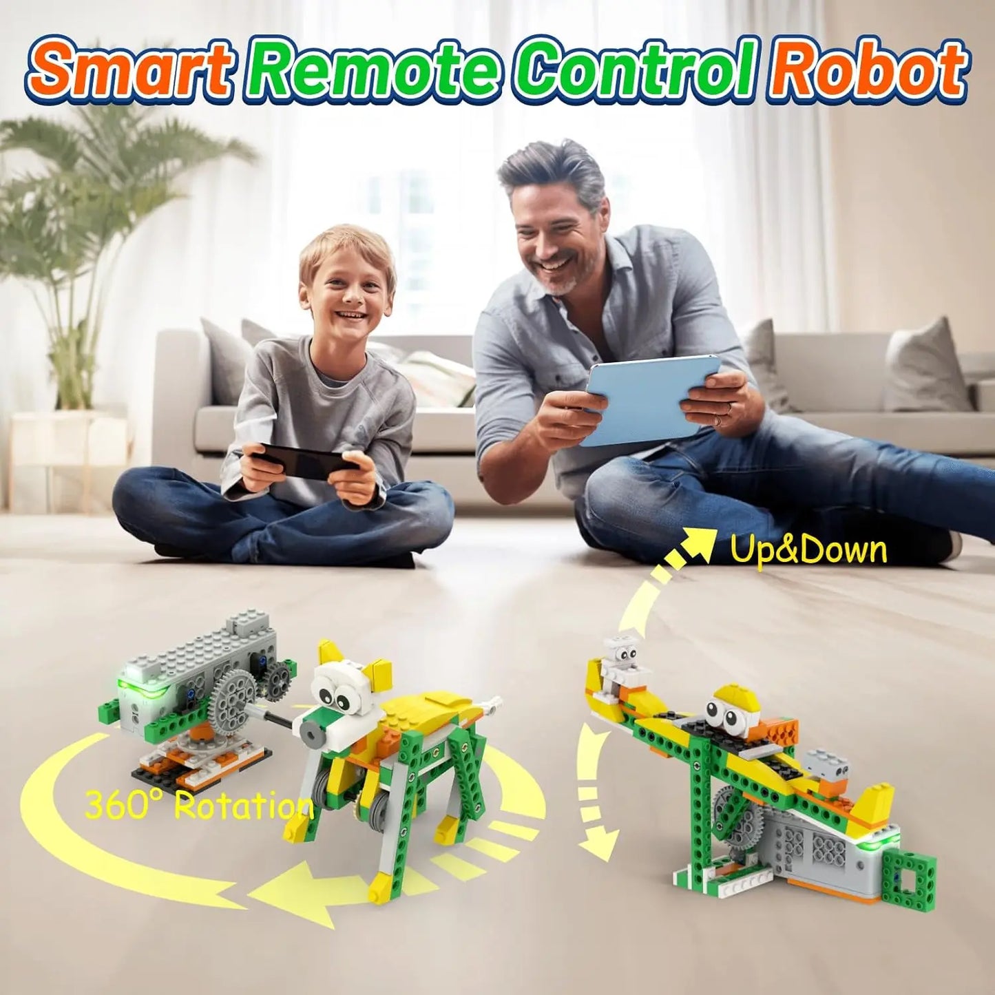 Modern STEM Robot 6+Ages Creative DIY Mechanical Ornament Desk Tech Style Home Decor Art Educational Science Gift Room Aestheti