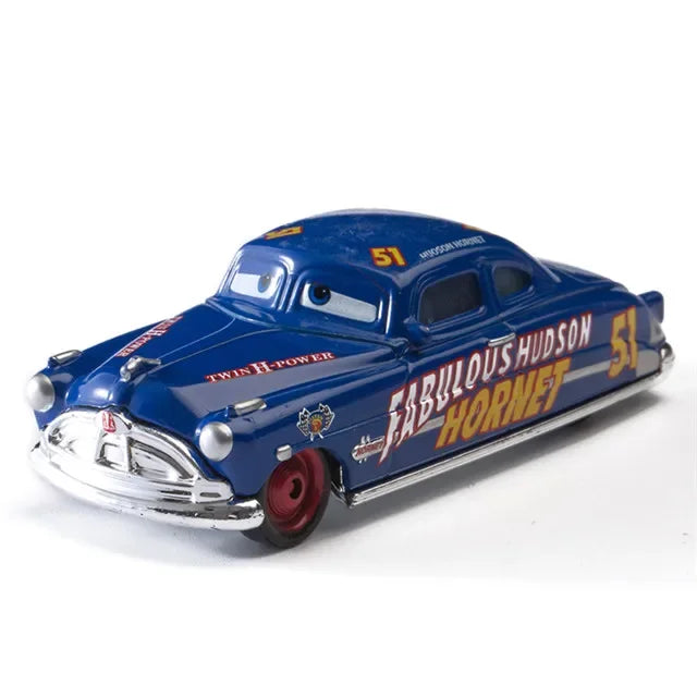 Disney Pixar Cars Toys racing Lightning McQueen Jackson Storm The King Mater 1:55 Diecast Metal Alloy Model Car Kid Gift